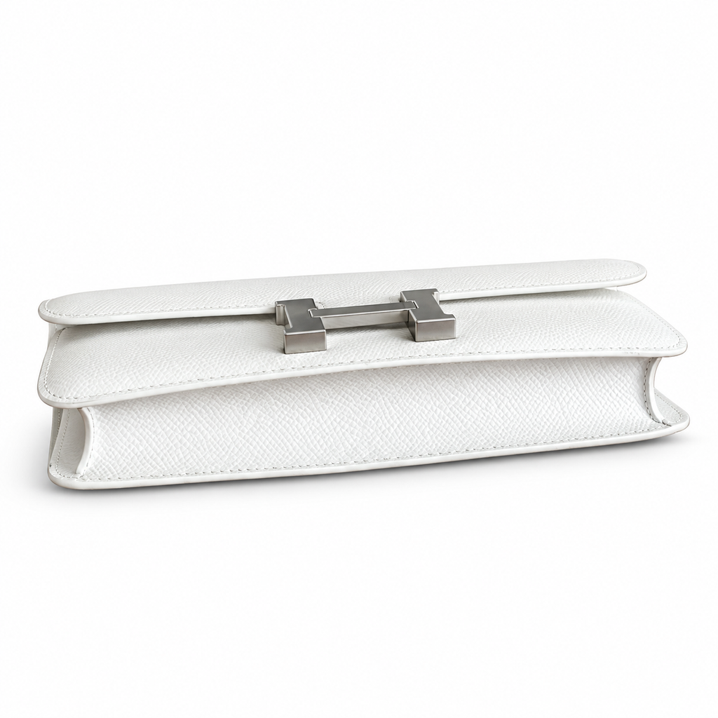 Hermès Lindy 26cm Crossbody Bag – Pure White | Minimalist Luxury Leather