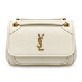 Saint Laurent Niki Medium Top Handle Bag in Crème White