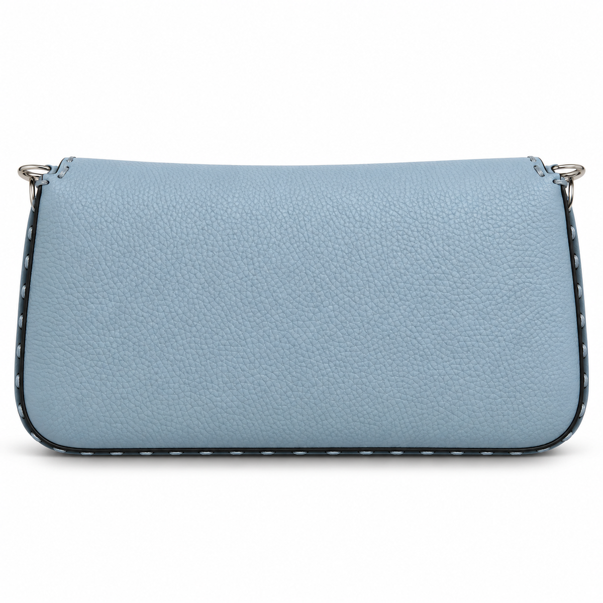Fendi FF Shoulder Bag – Jacquard Canvas & Leather Trim, Flap Closure, 26cm