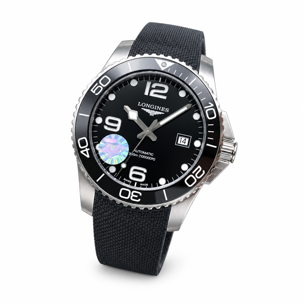 Longines HydroConquest Automatic Diver Watch – Black Ceramic Bezel