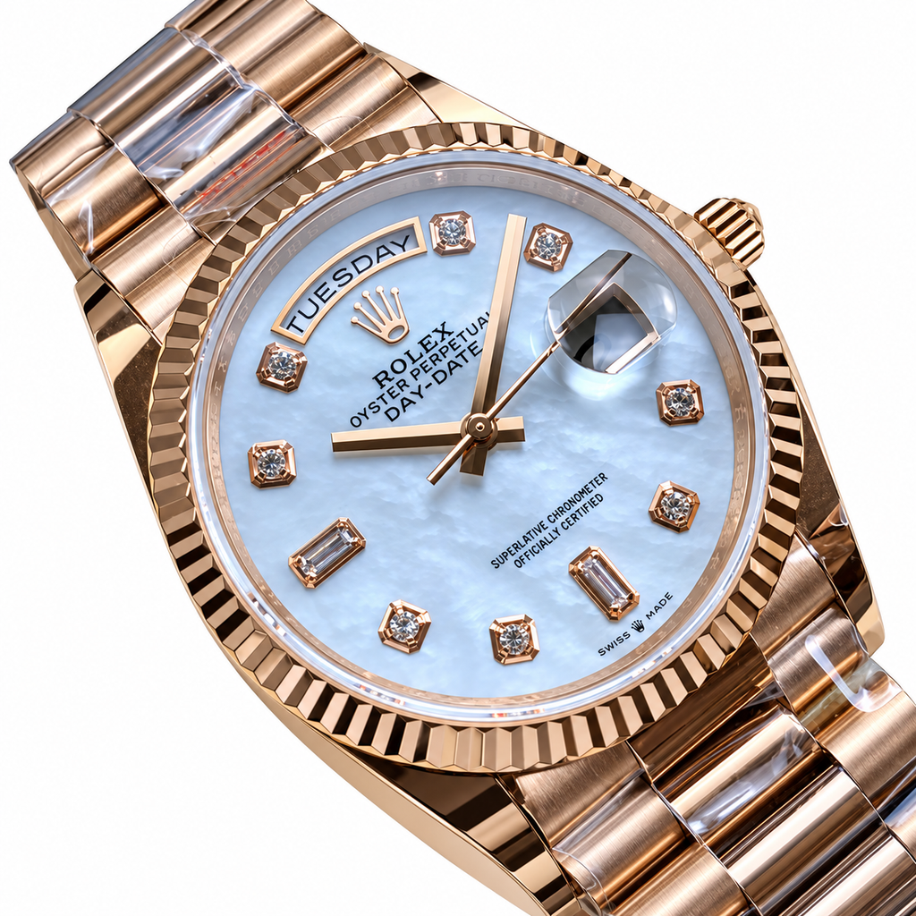 Rolex Oyster Perpetual 36mm Automatic Watch | Sapphire Crystal | 100M Water Resistant | Classic Swiss Luxury Timepiece