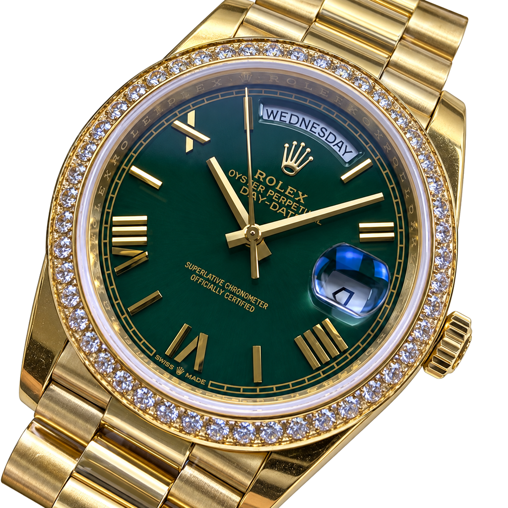 Rolex Datejust 40mm Automatic Watch | Sapphire Crystal | 100M Water Resistant | Men's Luxury Timepiece