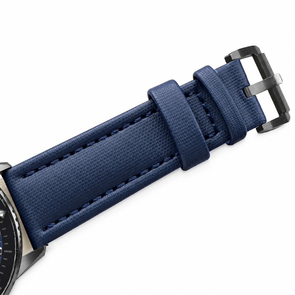 Blancpain Fifty Fathoms Bathyscaphe Blue Dial Date Steel Dive Watch