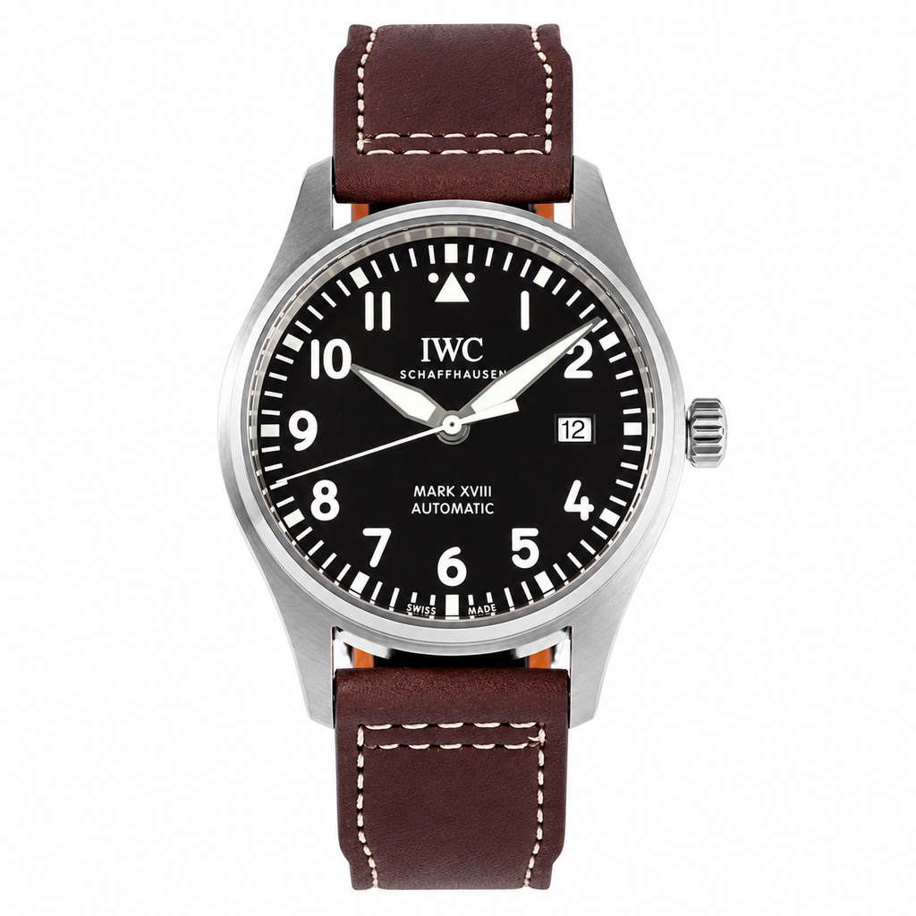IWC Portofino Hand-Wound Eight Days 40mm Men's Steel Watch