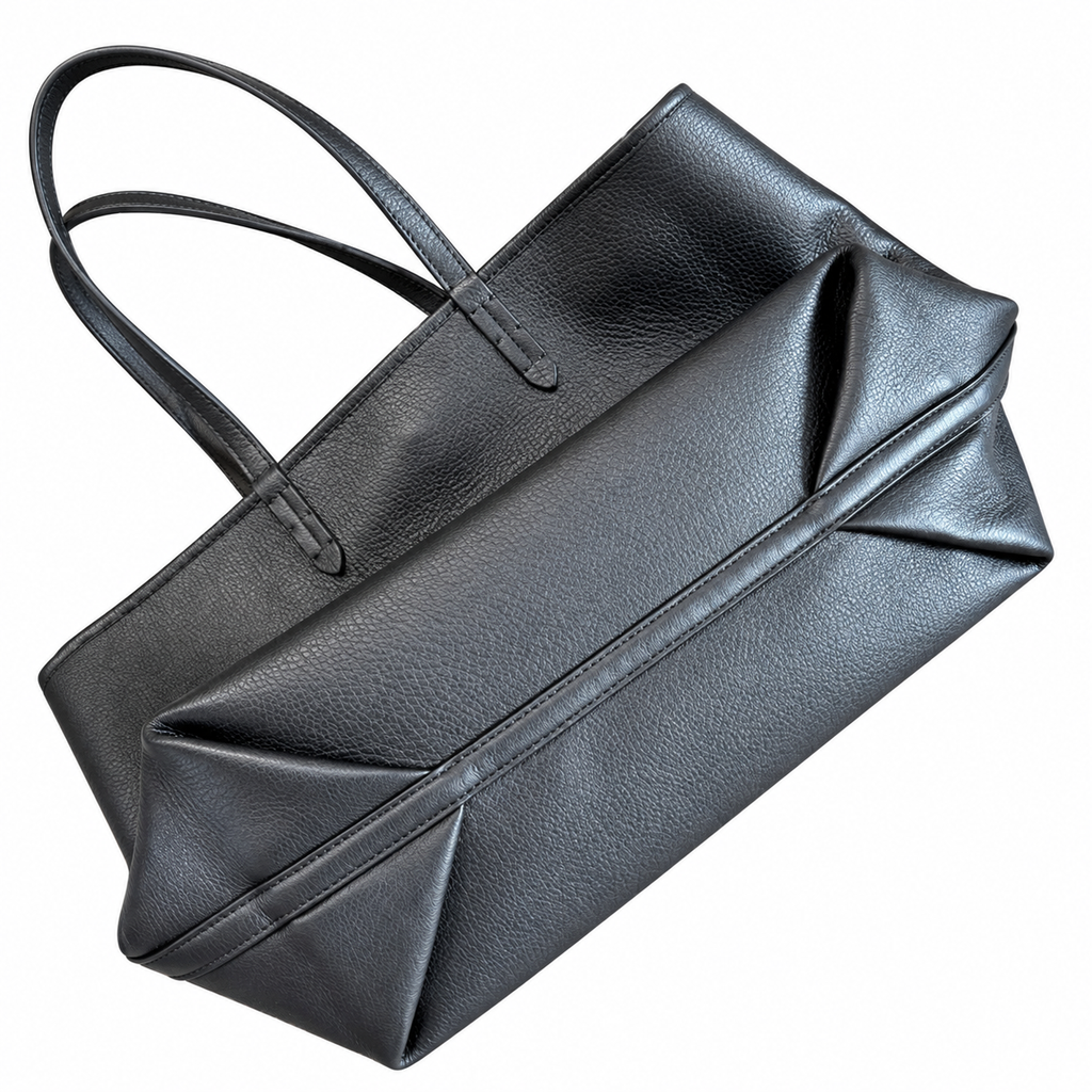 Burberry Black Equestrian Emblem Tote