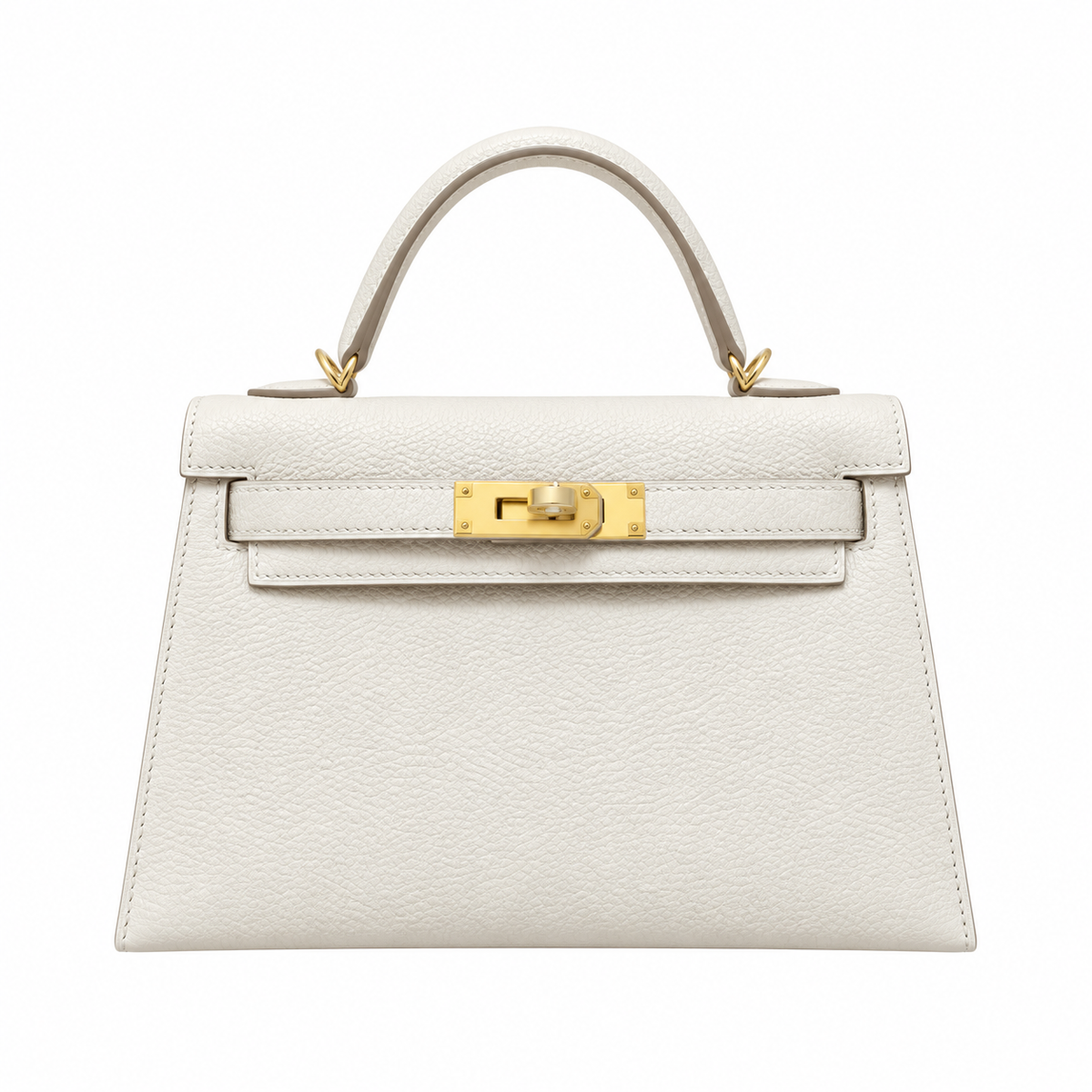 Hermès 19cm Structured Mini Handbag – Iconic Luxury Leather