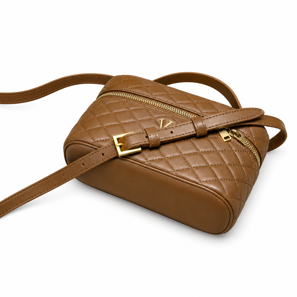 YSL Gaby Vanity Bag – Honey Quilted Leather