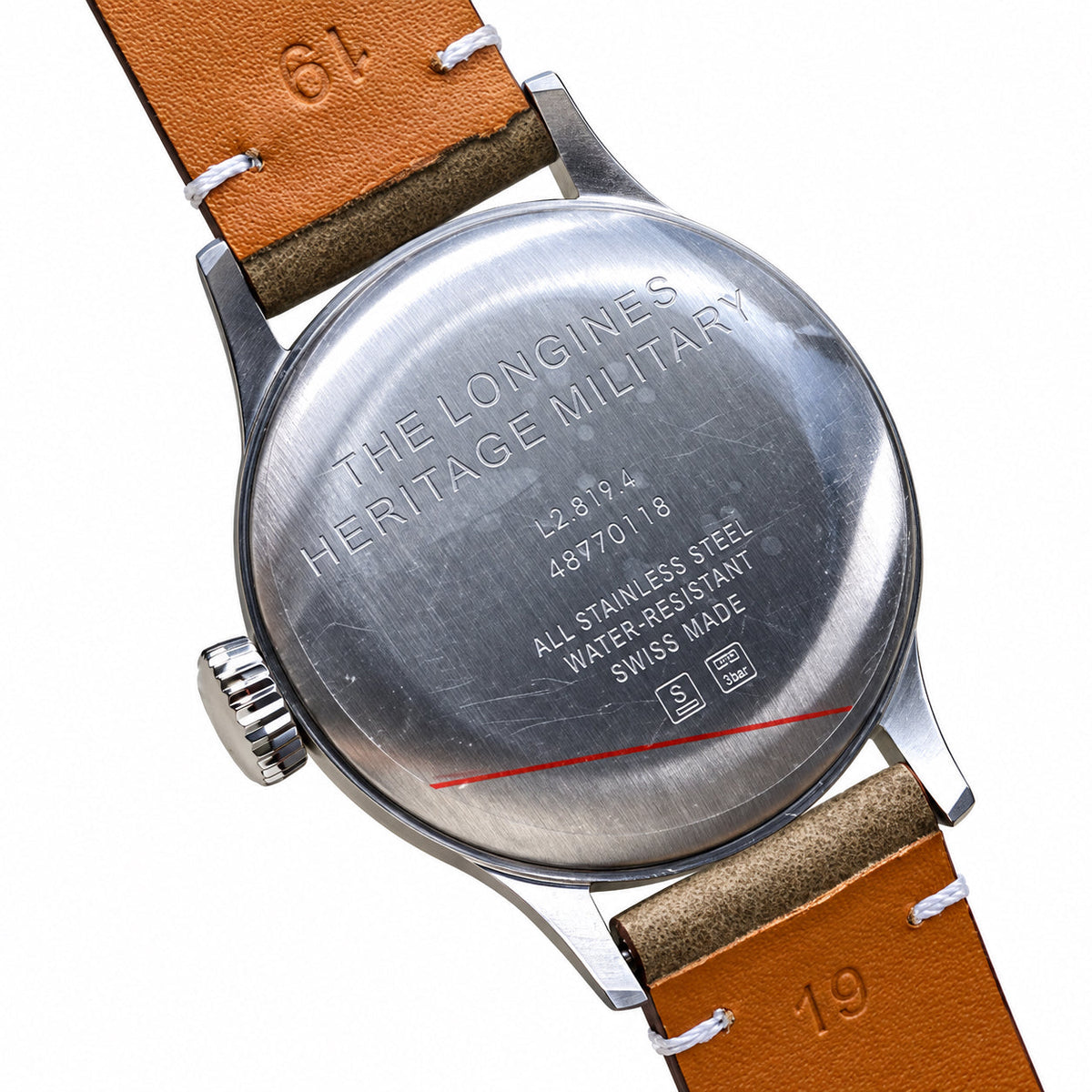 Longines Heritage Military – Blue Starry Dial Leather Strap