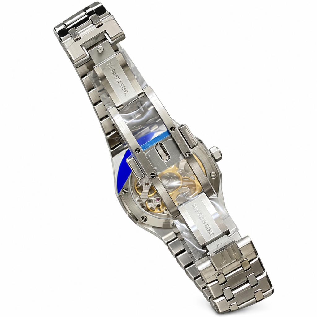 Audemars Piguet Royal Oak Automatic Date Steel Blue Dial