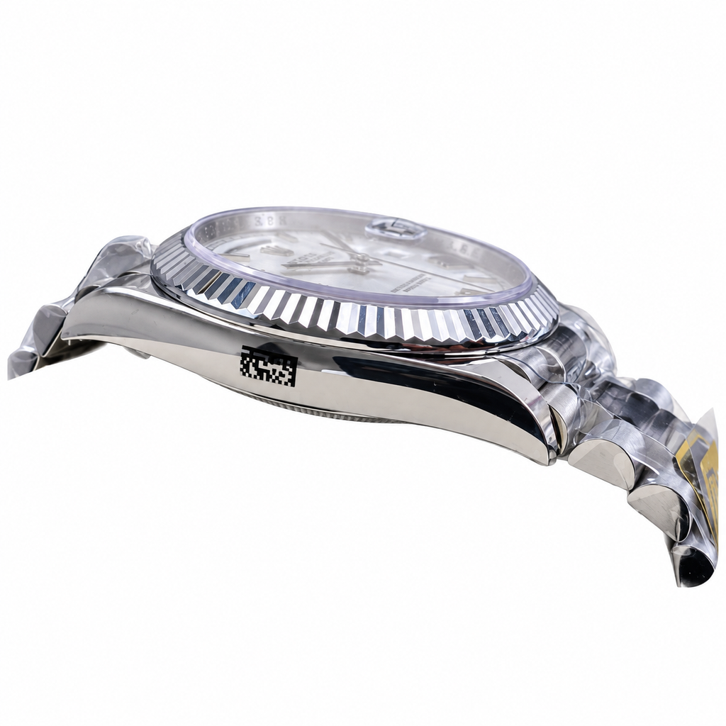 Rolex 40mm Automatic Luxury Watch | Sapphire Crystal | 100M Water Resistant | Men's Swiss Timepiece